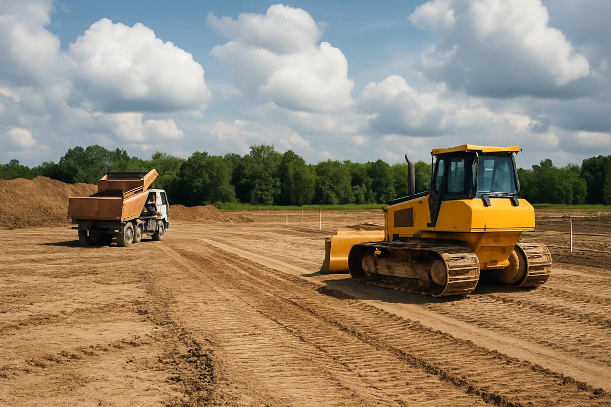 Przygotowanie terenu pod budowę