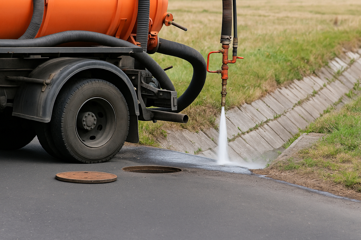 Czyszczenie kanalizacji metodą ciśnieniową WUKO