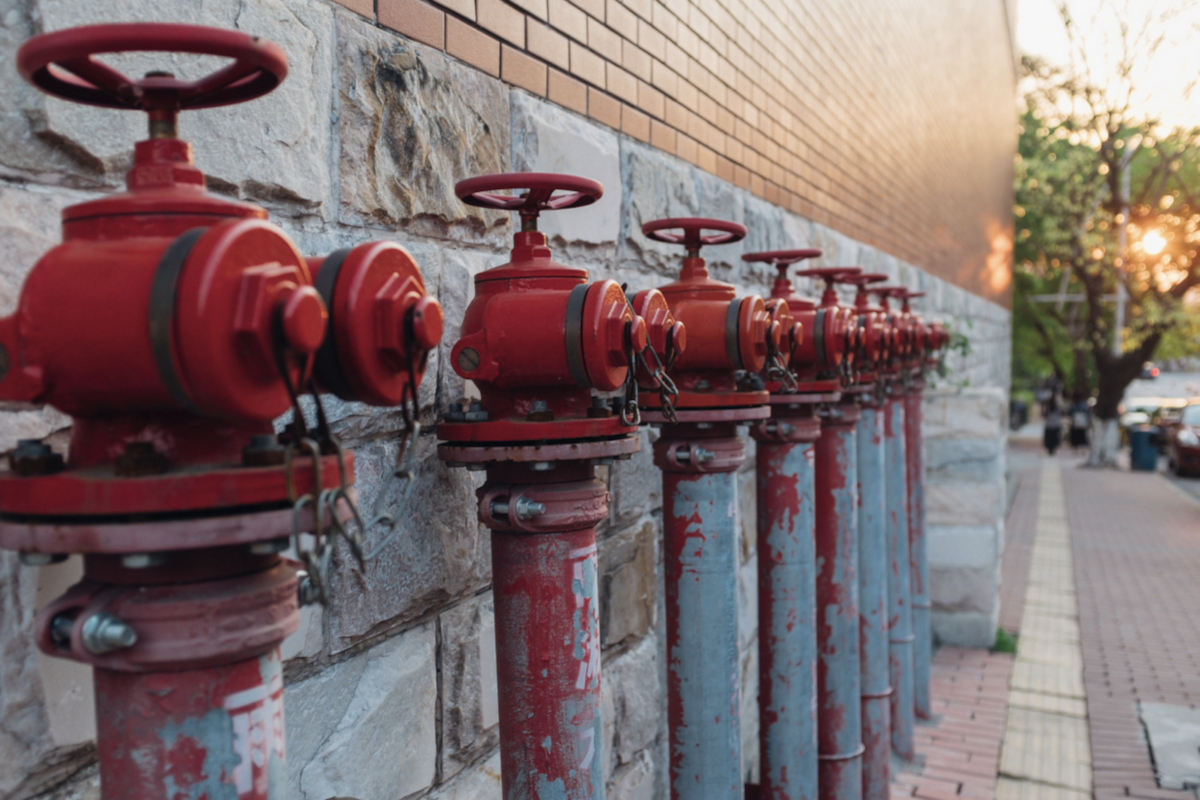 Budowa sieci wodociągowych przeciwpożarowych