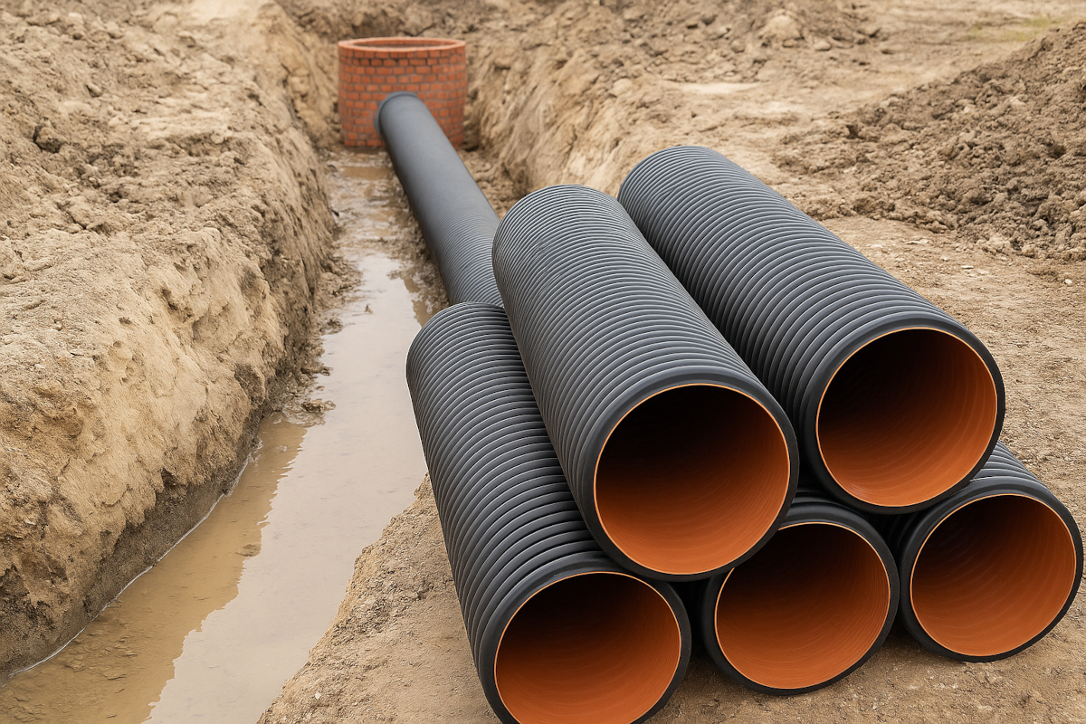 Budowa sieci i przyłączy kanalizacji deszczowej